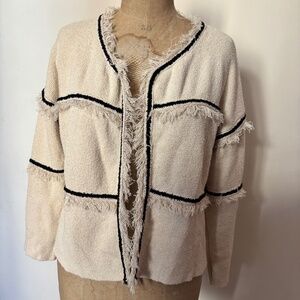 Bimba y Lola cardigan with fringe